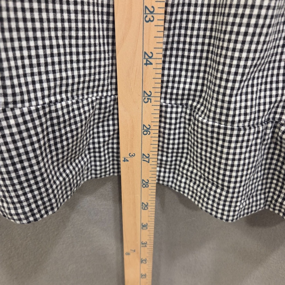 Cato Gingham Sleeveless Peplum Blouse Women's Size 26/28W Casual Office Cottage - Picture 12 of 12